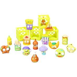 Набор из серии The Grossery Gang - Для завтрака с 16 фигурками (Moose, 69079)